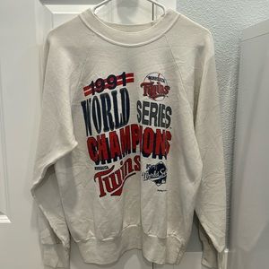 Vintage 1991 World Series Champions Sweatshirt